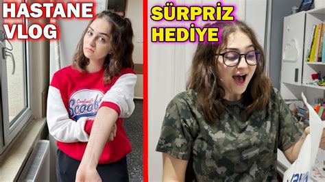 HASTANE VLOG Allerji Testi Zeynep e Sürpriz Hediye YouTube