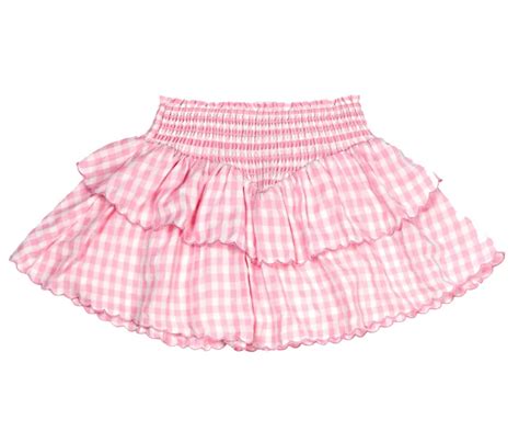 Katie J Nyc Tween Pink Gingham Skirt Set I Love Sweet Treatz