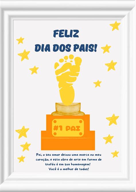 Cartaz Dia Dos Pais Educação Infantil - 9