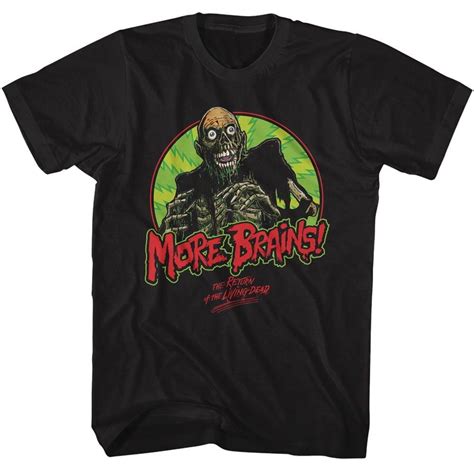 Return Of The Living Dead Tarman More Brains Movie Shirt