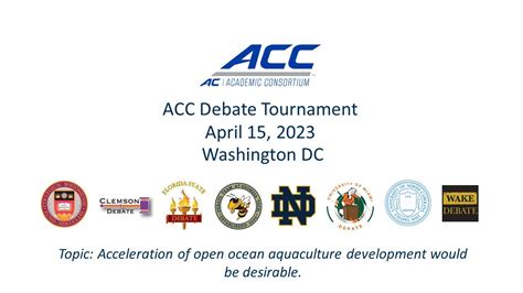 2023 Acc Debate Tournament Round 4 Notre Dame Vs Boston College