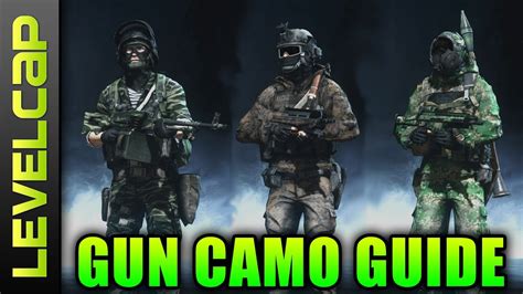 Gun Camo Guide Battlefield 3 Gameplaycommentary Youtube