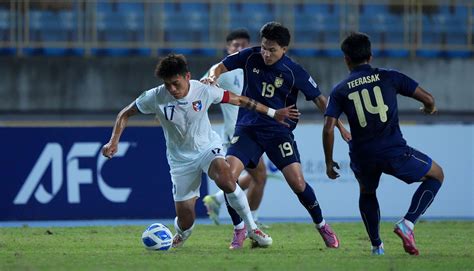 AFC Asian Cup - Qualifiers - Group D: Chinese Taipei 1-6 Thailand