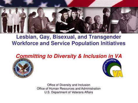 Ppt Lesbian Gay Bisexual And Transgender Workforce And Service Population Initiatives