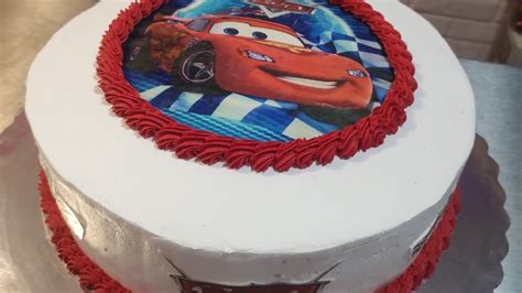 Pastel Tres Leches Sencillo De Cars Youtube