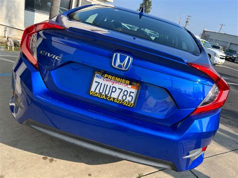 2016 HONDA Civic EX 4DR Sedan at Premier Auto Visalia