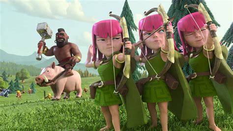 Archer Clash Of Clans Wallpaper