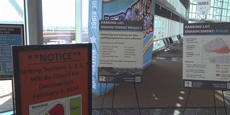 Roanoke-Blacksburg Regional Airport parking lot renovations begin