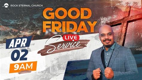 Live Rock Eternal Church Good Friday Tamil Service April Nd