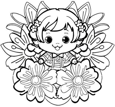girl line art png 8
