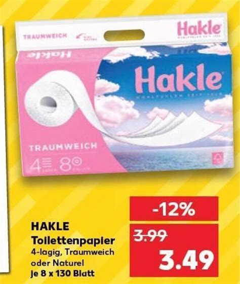 Hakle Toilettenpapier Tilbud Hos Kaufland