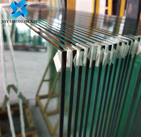 Roof Toughened Safety Glass Building Laminated Glass Cut To Size ISO9001