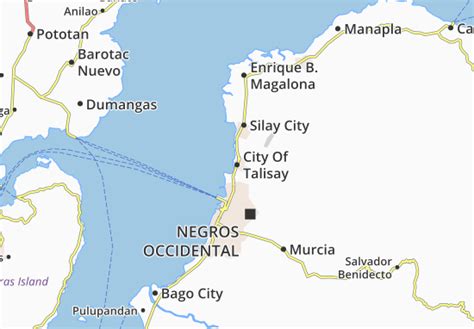 Mapa Michelin City Of Talisay Plano City Of Talisay Viamichelin