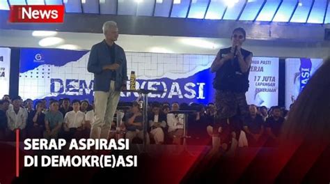 Diskusi Demokr E Asi Cara Ganjar Pranowo Serap Aspirasi Masyarakat