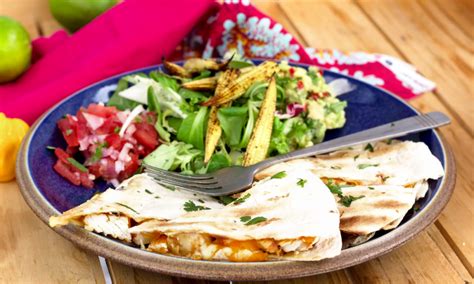 Spicy Chicken Quesadilla Recipe | Food Channel