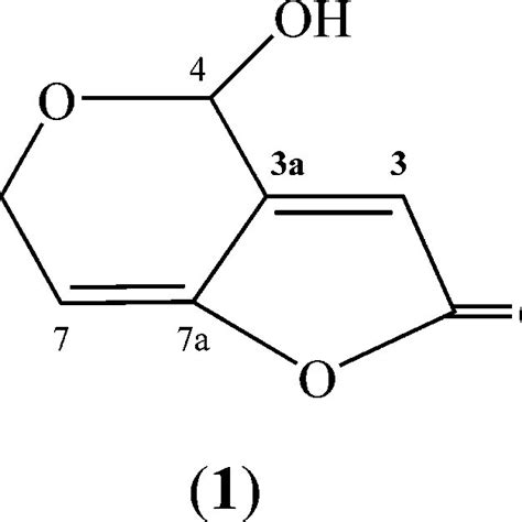 Chemical structure of patulin. | Download Scientific Diagram