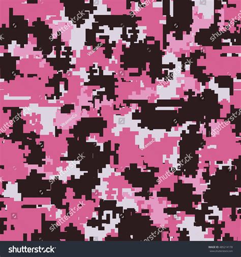 Digital Pink Camo Pattern