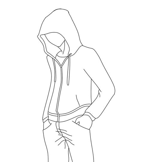 Hooded Guy Drawing