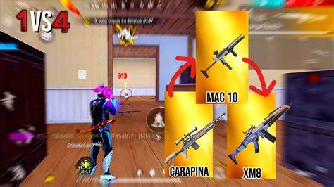 A Cada Kill Eu Troco De Arma Solo Vs Squad Free Fire Mobile Youtube