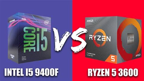 Intel I5 9400f Vs Amd Ryzen 5 3600 Rtx 2080 Ti Checked In 10 Games Youtube