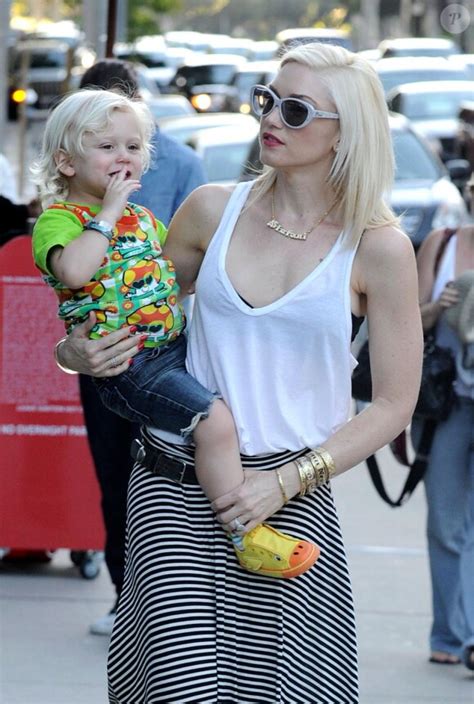 Photo Gwen Stefani Et Son Fils Zuma Purepeople