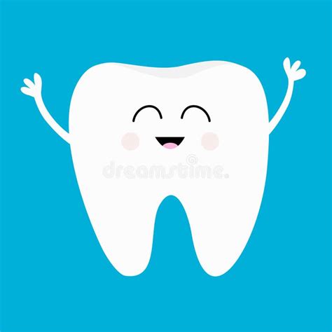 Smiling Mouth Healthy Teeth Stock Illustrations Smiling Mouth