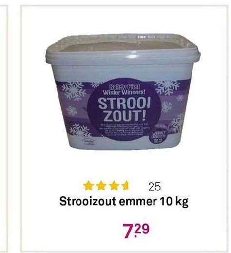 Strooizout Emmer Kg Aanbieding Bij Karwei