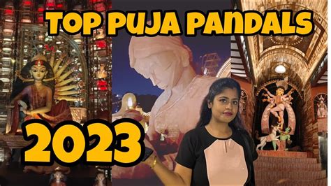 Top Durga Puja Pandels 2023 Part 1 II Tridhara Sammilani Durga Puja