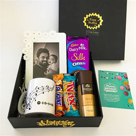 Buy Birthday Gift Box For Him Online | Gift Hampers For Men