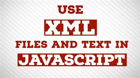 Reading Xml Files Using Javascript Youtube