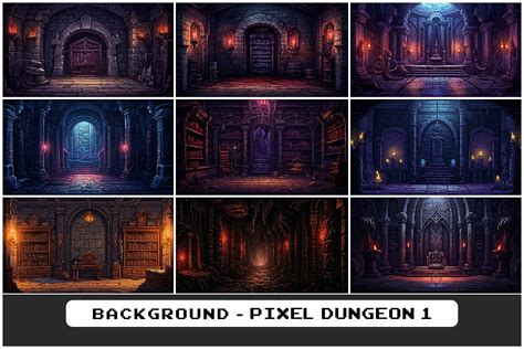 BACKGROUND - Pixel Dungeon 1 | 2D Environments | Unity Asset Store