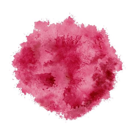 Abstrait Aquarelle Splash Avec Des Gouttes De Couleur Viva Magenta De L