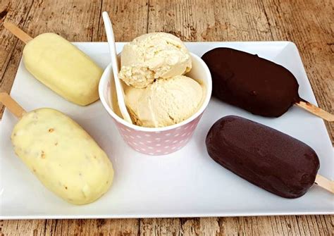 Helado De Vainilla Casero Y Helados Magnum Caseros Receta De Bel N En