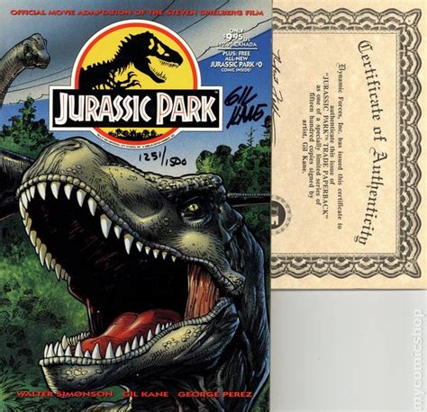 Jurassic Park Tpb 1993 Topps Comic Books