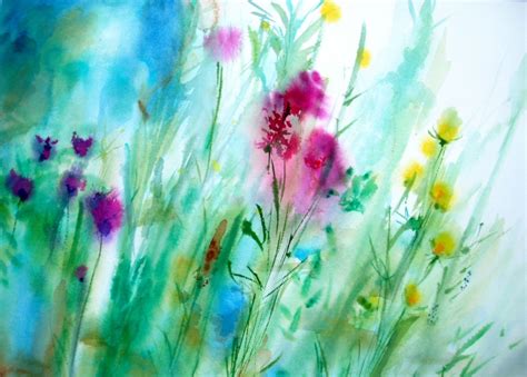 investigate watercolor techniques painting  ii