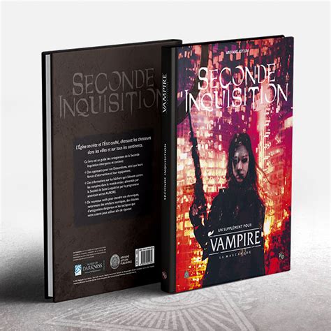 Vampire La Mascarade Seconde Inquisition Arkhane Asylum Edition De