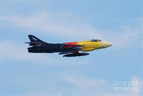 Hawker Hunter fighter jet Photograph by David Fowler - Fine Art America