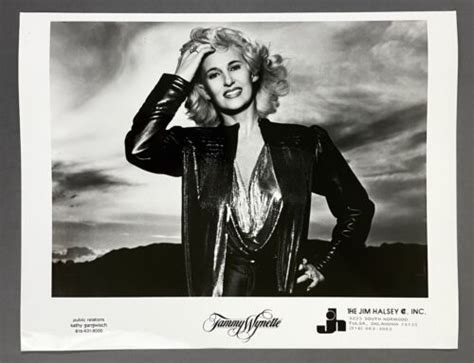 1983 Tammy Wynette Country Singer Musician Vintage Promo Photo Jim