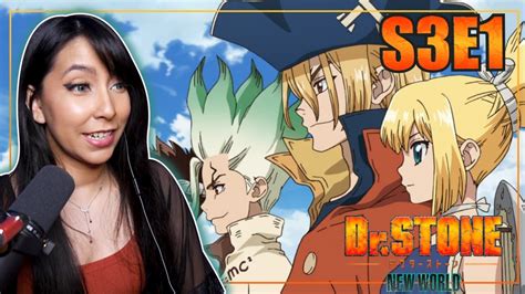 New World Drstone Season 3 Episode 1 Reaction Youtube