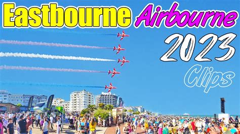 Airbourne Plane Show Eastbourne East Sussex England Clips Only