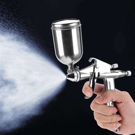 Feed Air Spray Paint Gun 05 Mm Nozzle Size 125ml Airbrush Painting