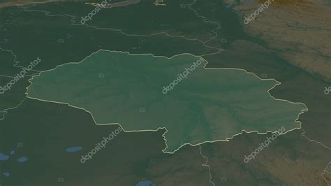 Ampliar en Tomsk región de Rusia esbozado Perspectiva oblicua Mapa