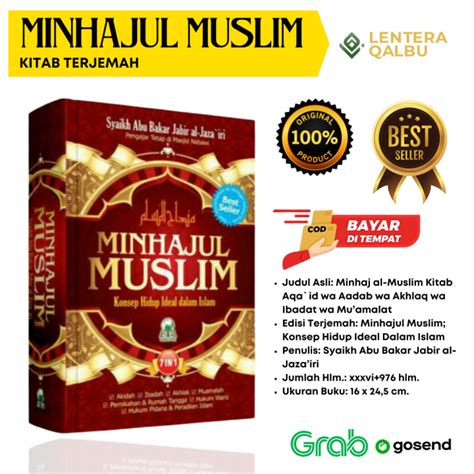 Kitab Minhajul Muslim Terjemah Buku Panduan Konsep Hidup Ideal Dalam