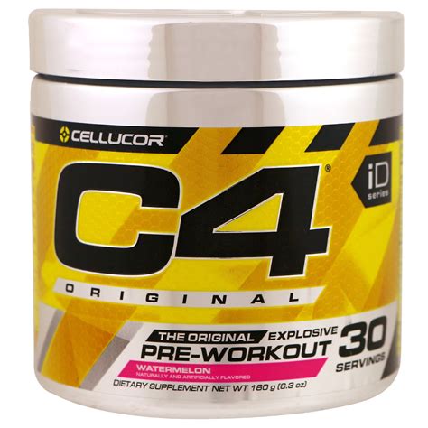 Cellucor C4 Original Pre Workout Powder Sugar Free Preworkout Energy