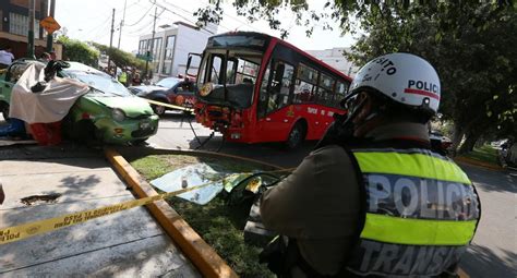 PNP accidentes de tránsito en Lima aumentaron por imprudencia de