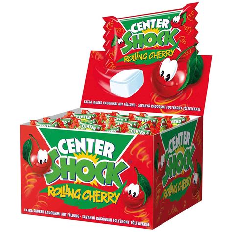 Жвачки Center Shock Rolling Cherry 400g 100st (ID#1116958927), цена ...