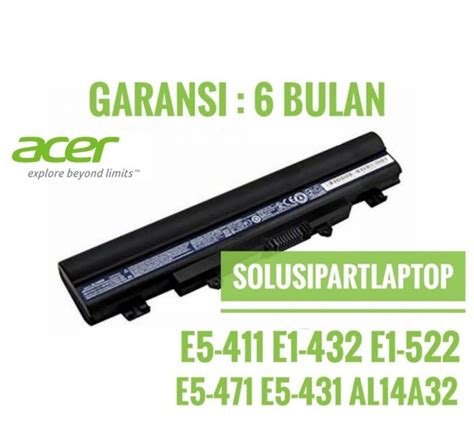 Jual Baterai Laptop Original ACER Aspire E5 471 E5 471G E5 511 E5 511G