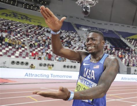 Grant Holloway Wins World Championship In 110 Hurdles