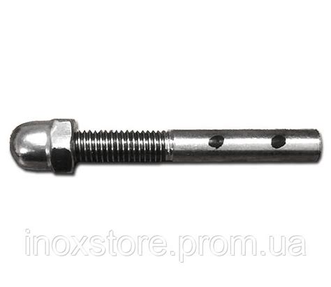 Натяжитель троса Inoxstore Ø6 мм, резьба 12 мм, полированный, AISI 304 ...