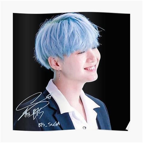 Bts Suga Min Yoon Gi Poster For Sale By Swanfordesigns Redbubble